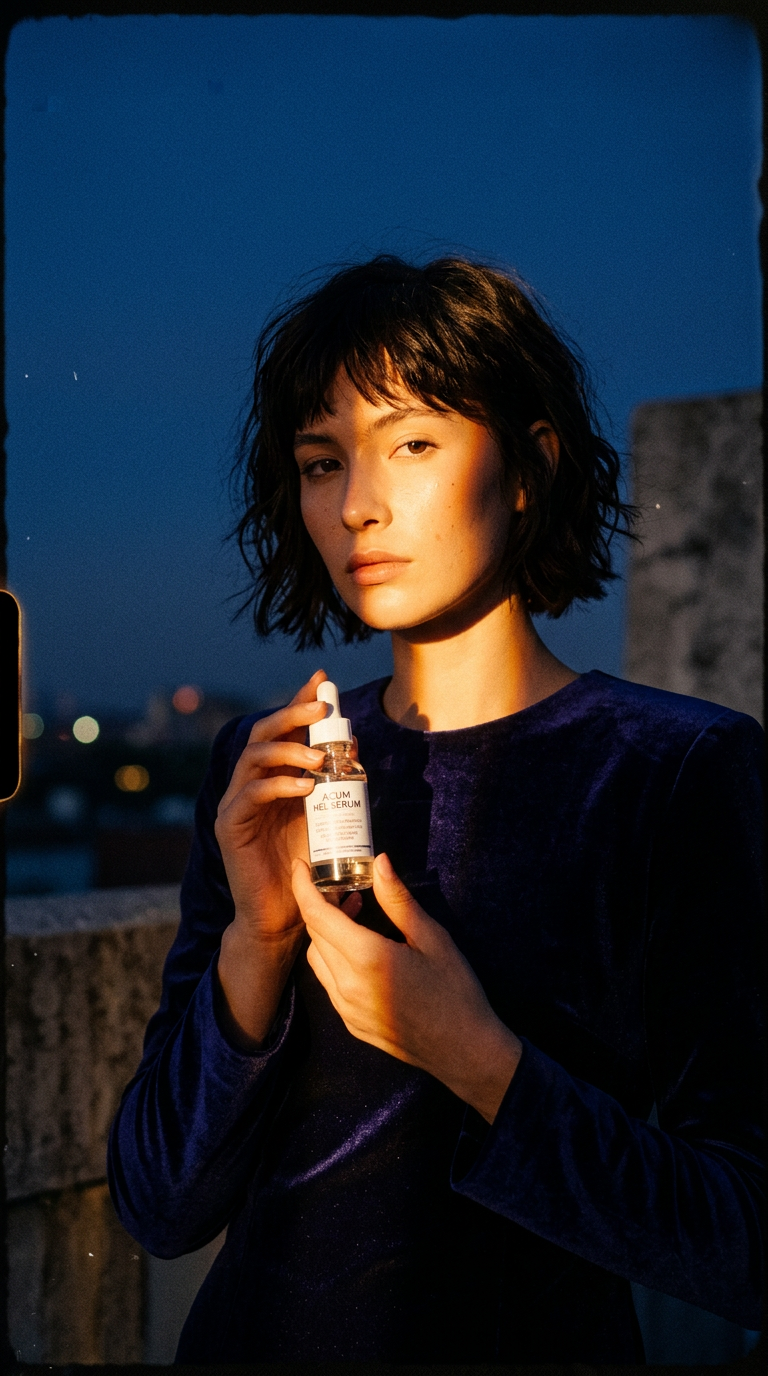 AI product shot of SERININA Salicylic Acid Face - Salycilic Acid Peeling Face Exfoliating Serum - for Acne, Pimples, Dilated Pores and Blackheads - Chemical Peeling Scrub