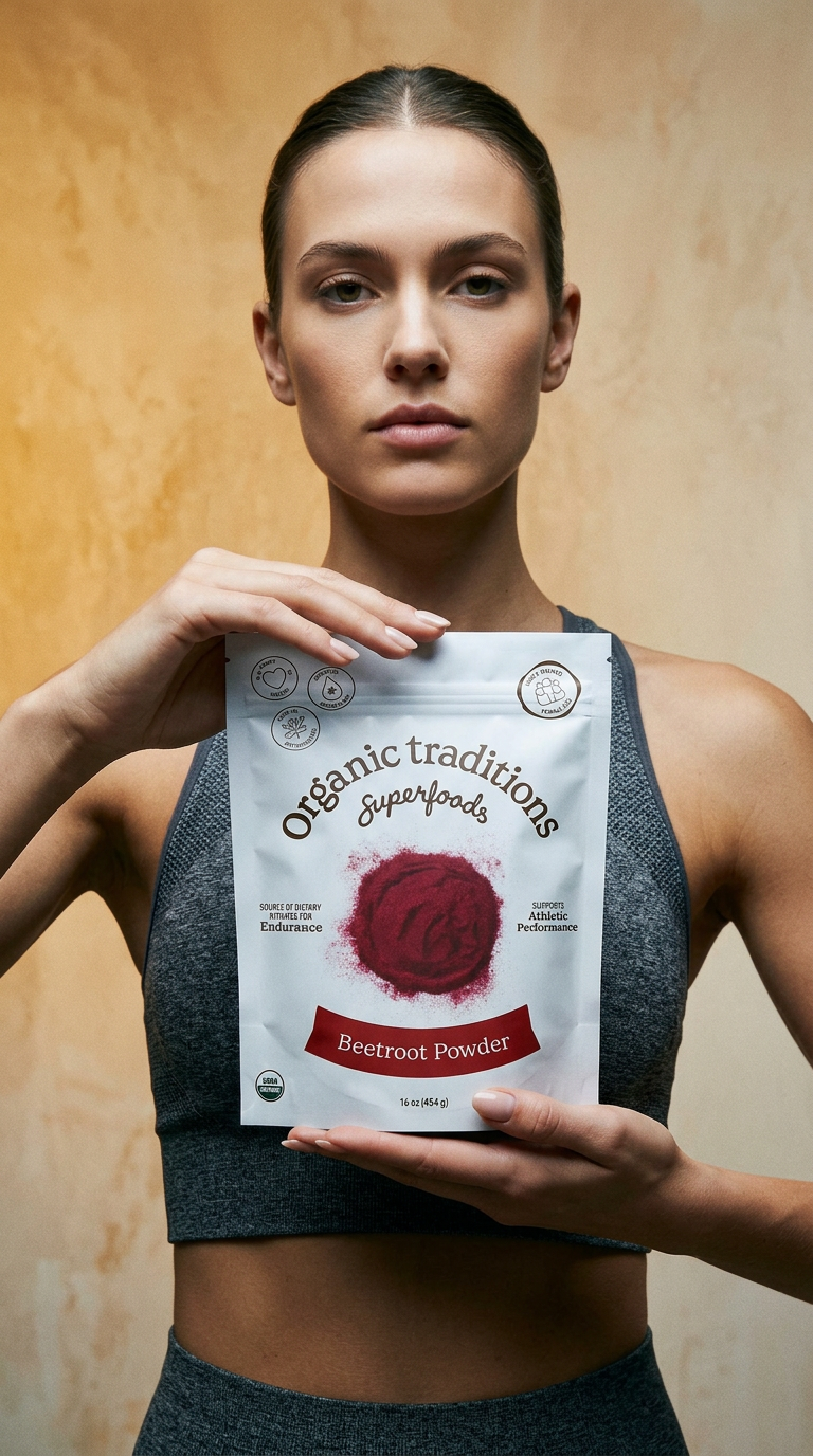 AI product shot of Beet Root Powder
