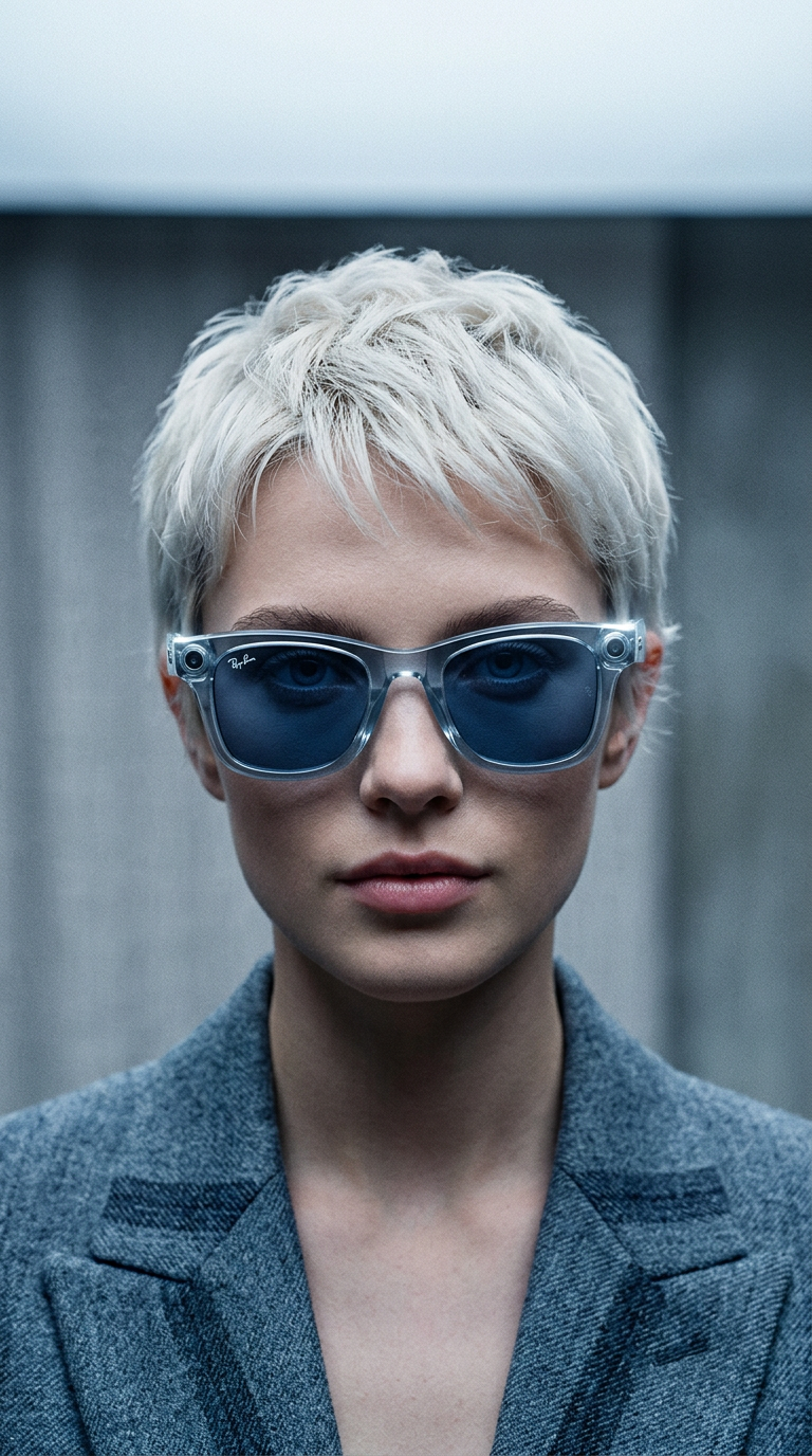 AI product shot of RAY-BAN META WAYFARER - GEN 2