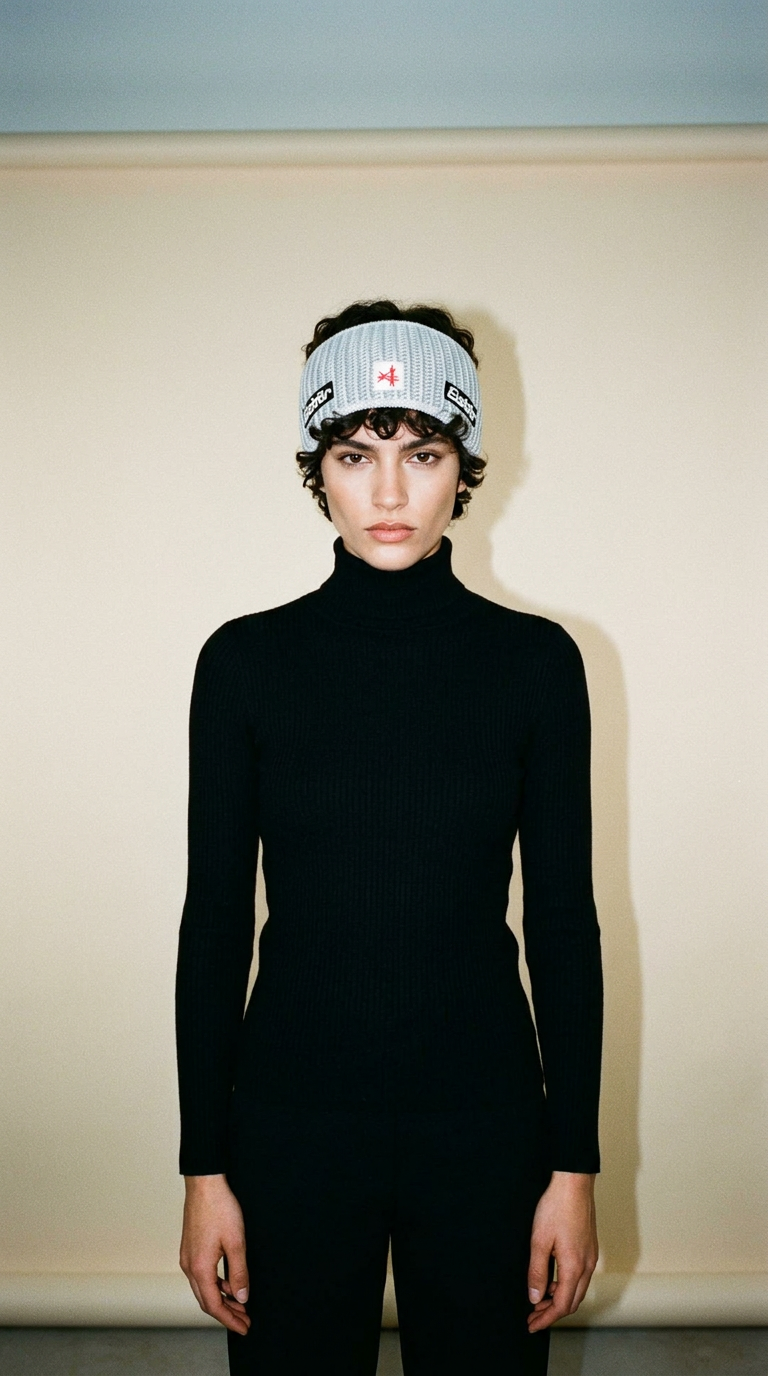 AI product shot of Sorrak Headband Ski Austria