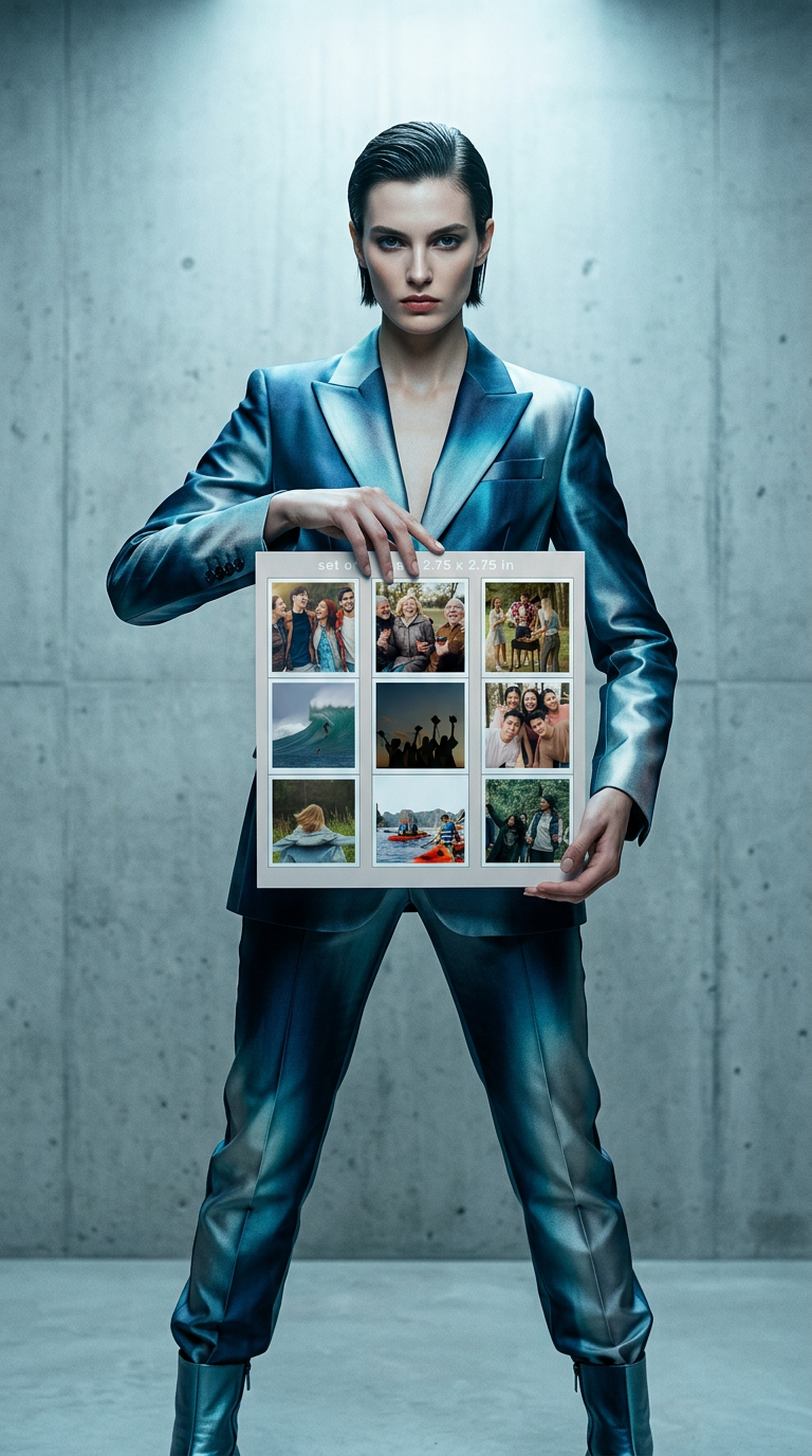 AI product shot of Custom Flex Magnets