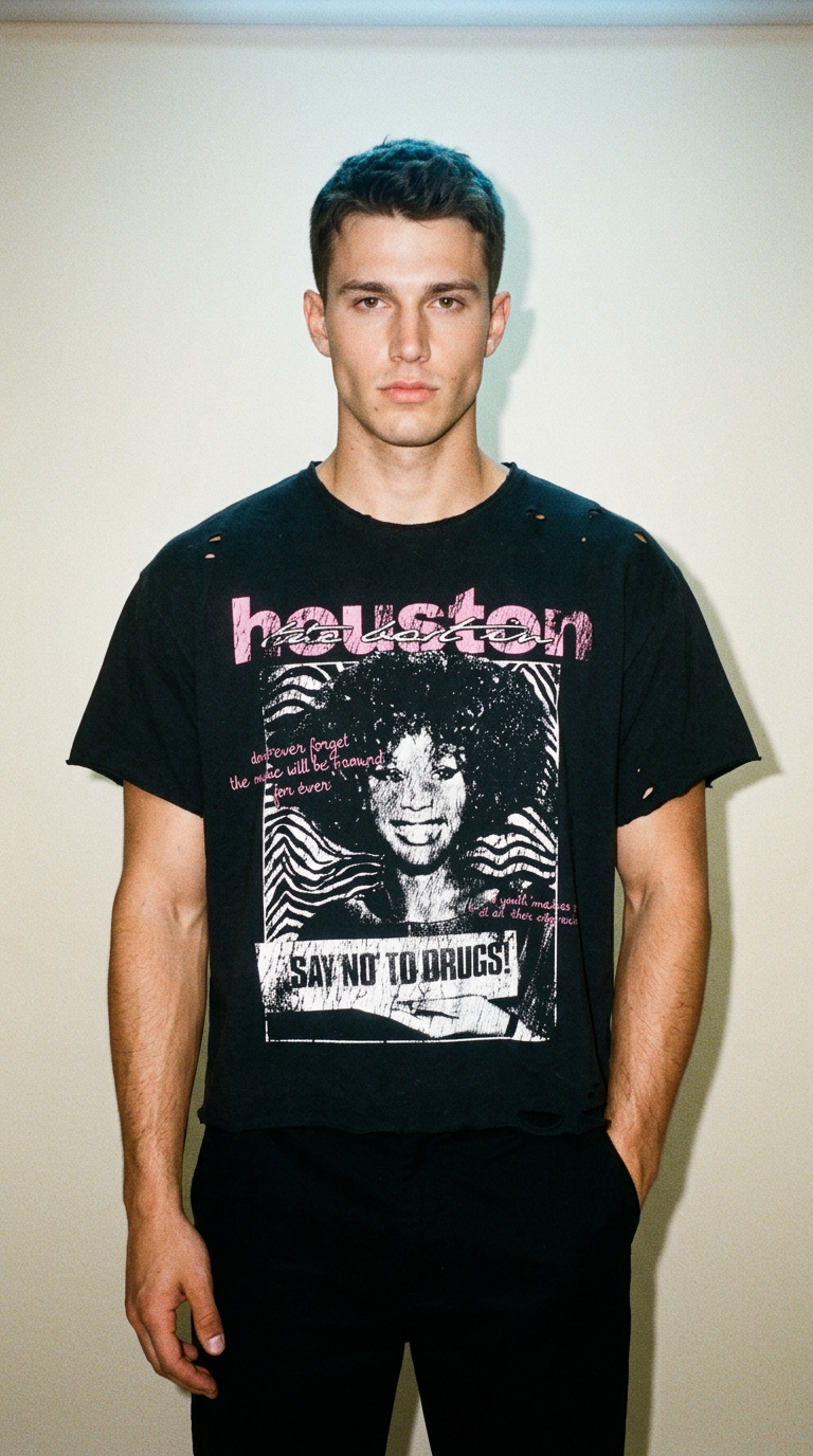 AI product shot of Houston Tee