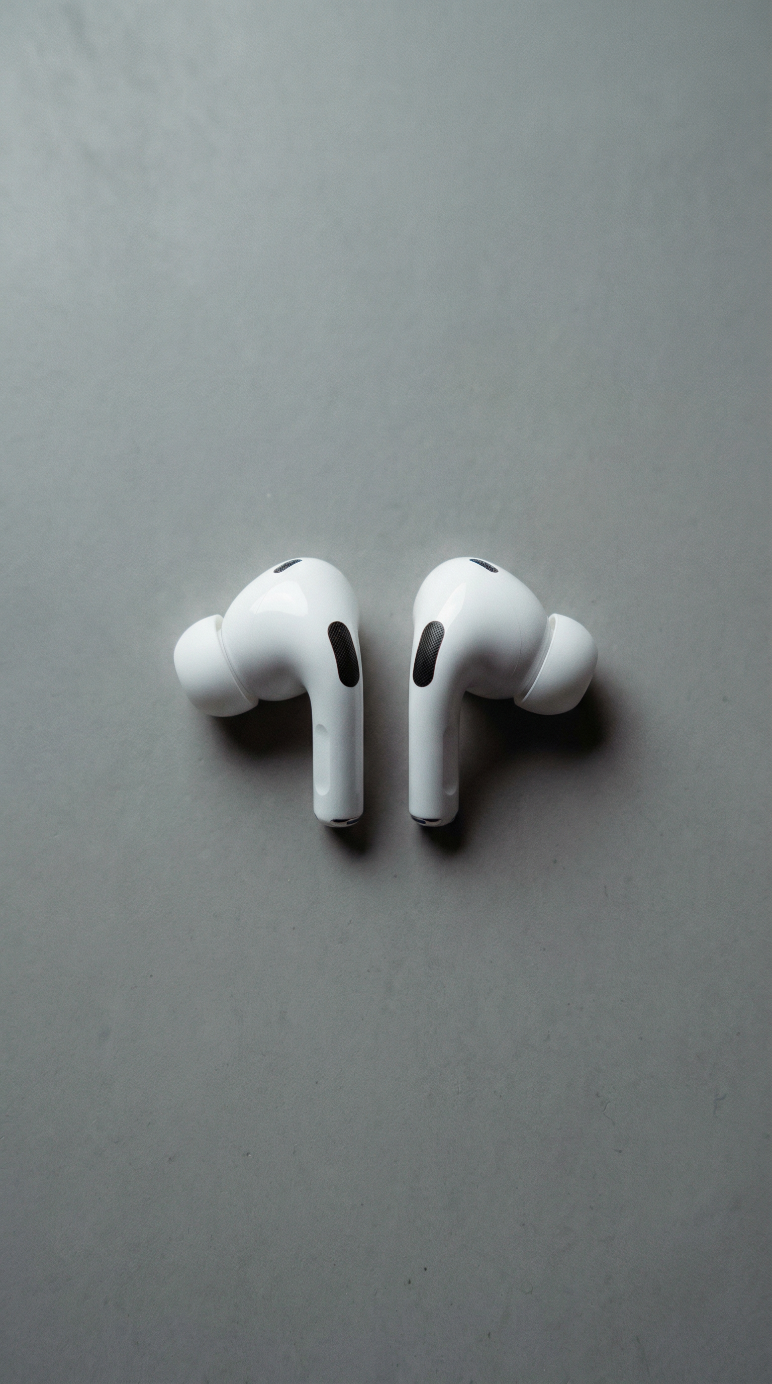 AI product shot of Apple AIR PODS PRO 3 Wireless headphones with charging case. includes 5 ear tip sizes. compatible with USB - C , Apple watch, magsafe and Qi certified charger USB - Cable sold separately