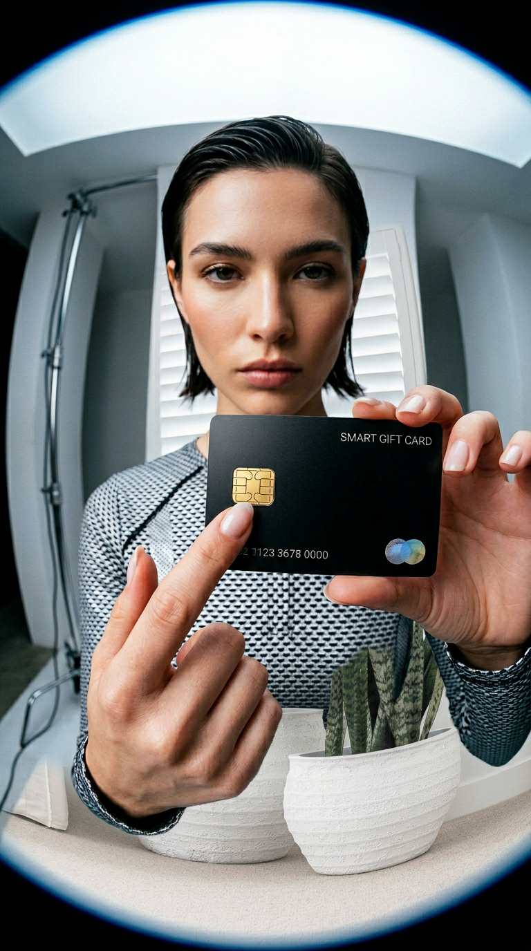 AI product shot of Smart Gift Card