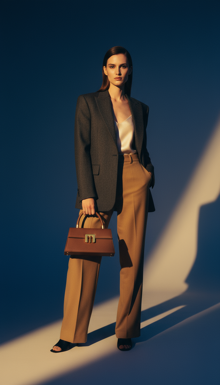 AI product shot of NiNi Bag