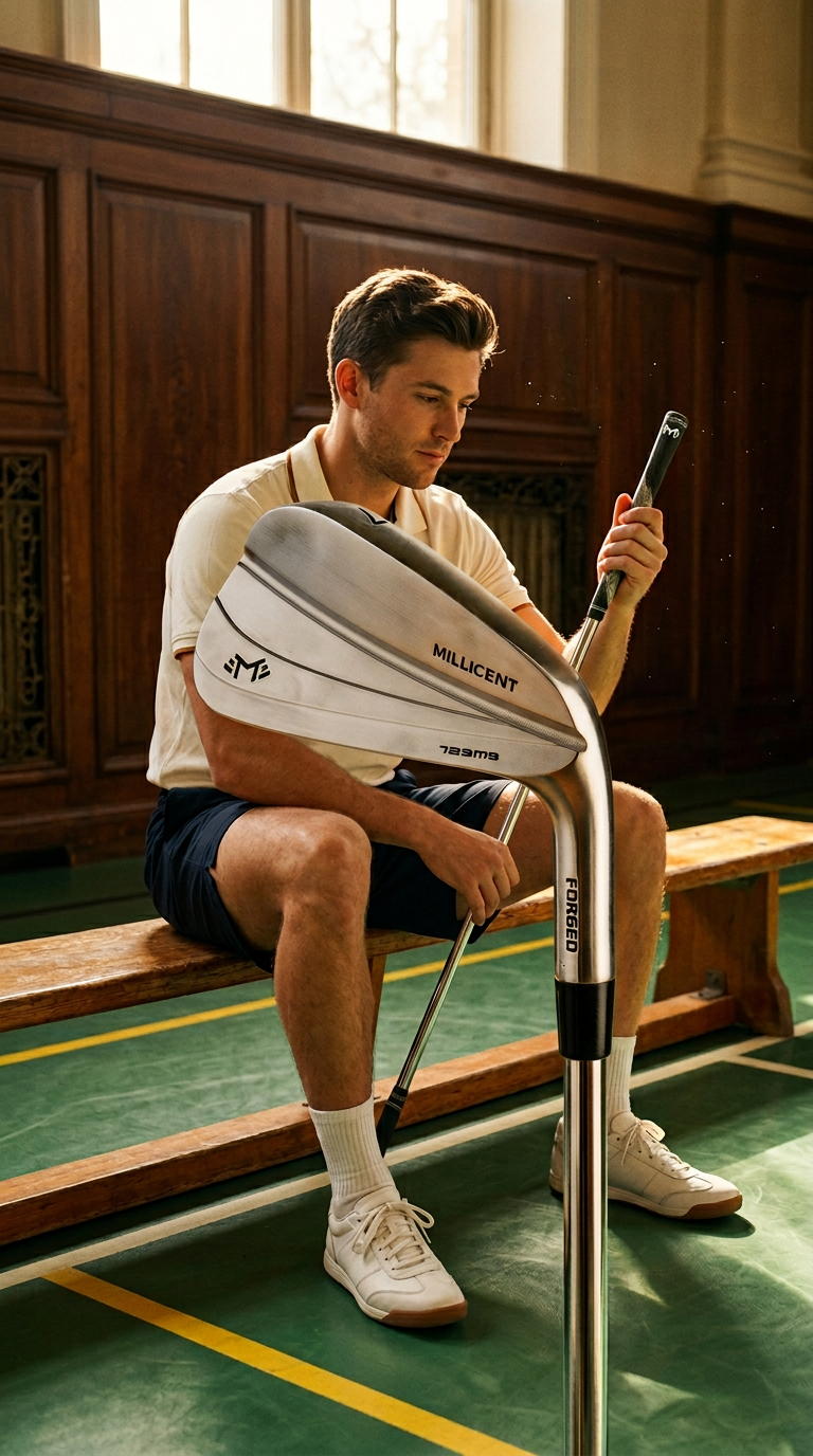 AI product shot of 723MB Forged Irons w/ NS Pro 750GH Neo Steel