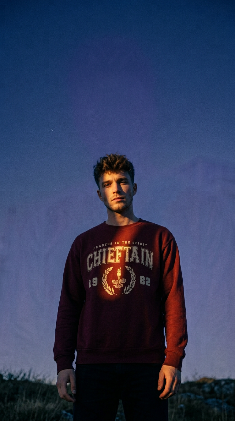 AI product shot of Unisex Heavy Blend™ Crewneck Sweatshirt