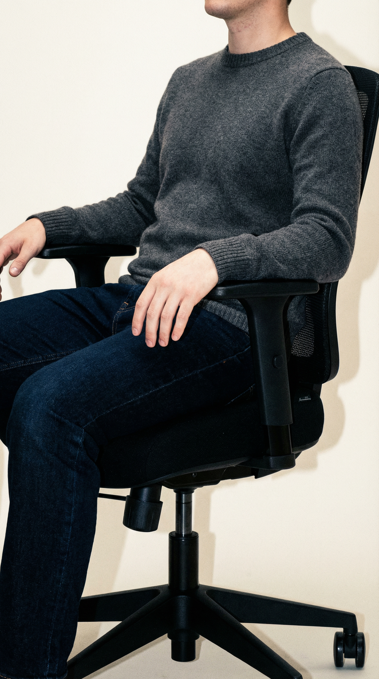 AI product shot of Loop Ergonomic Chair