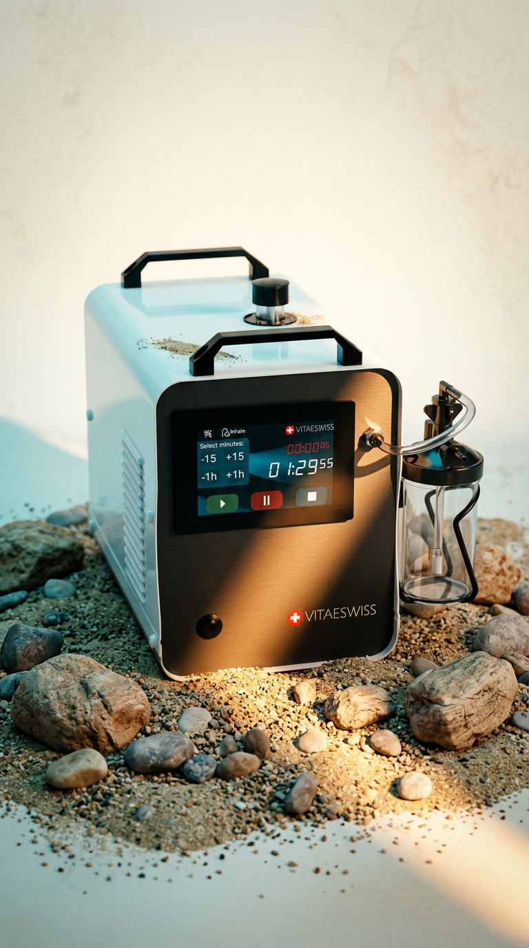 AI product shot of AquaSpiro Uno