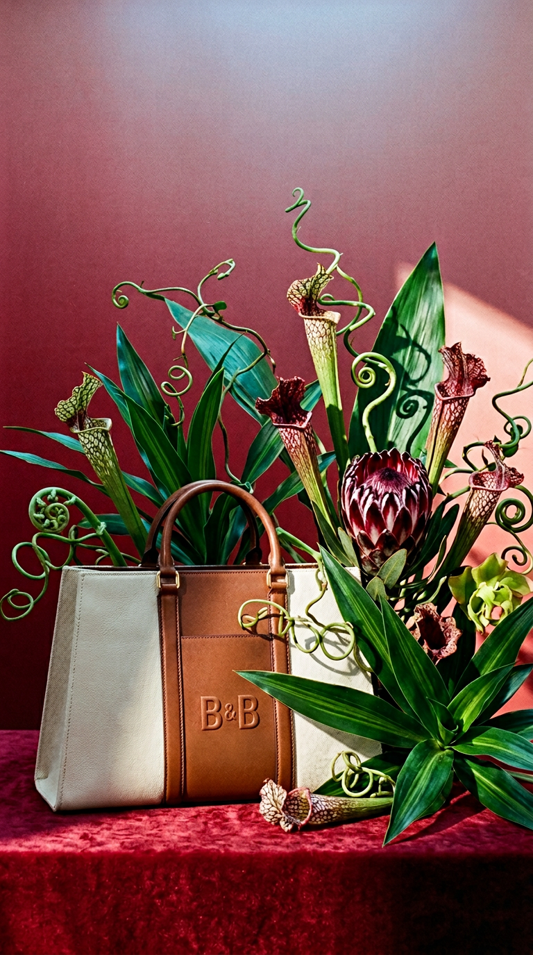 AI product shot of Sacra Pyramid Traveller Tote Bag