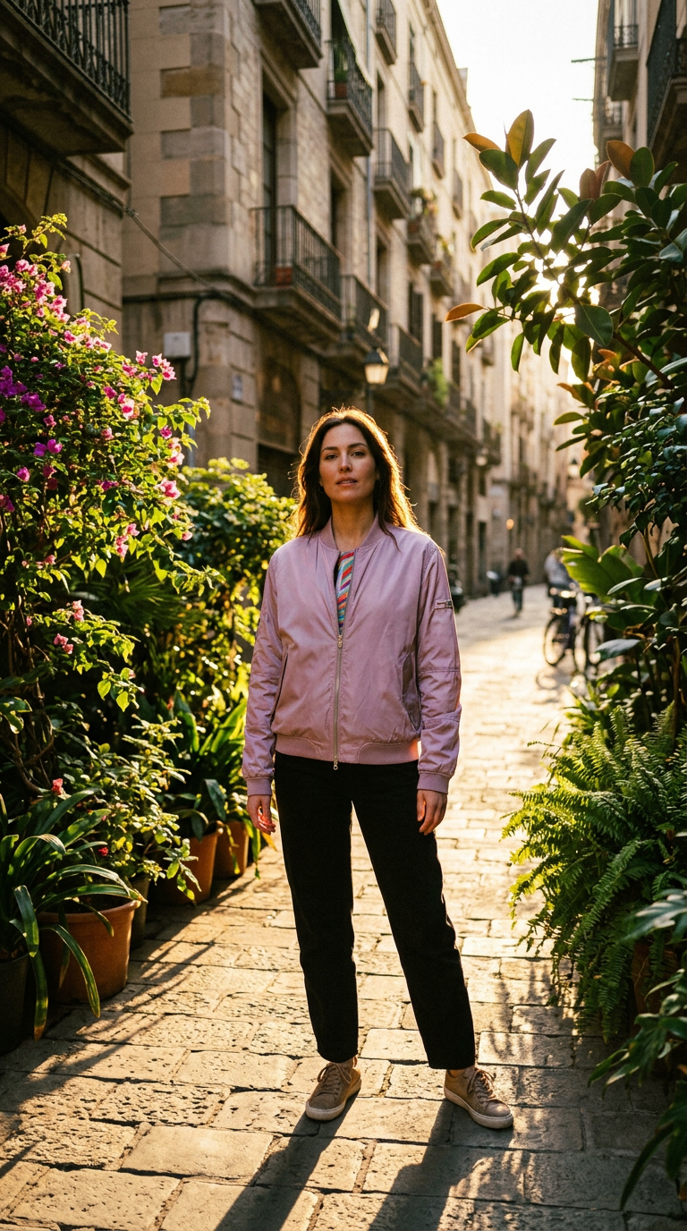 AI product shot of Blouson with F-Batch | Brooklyn Neo