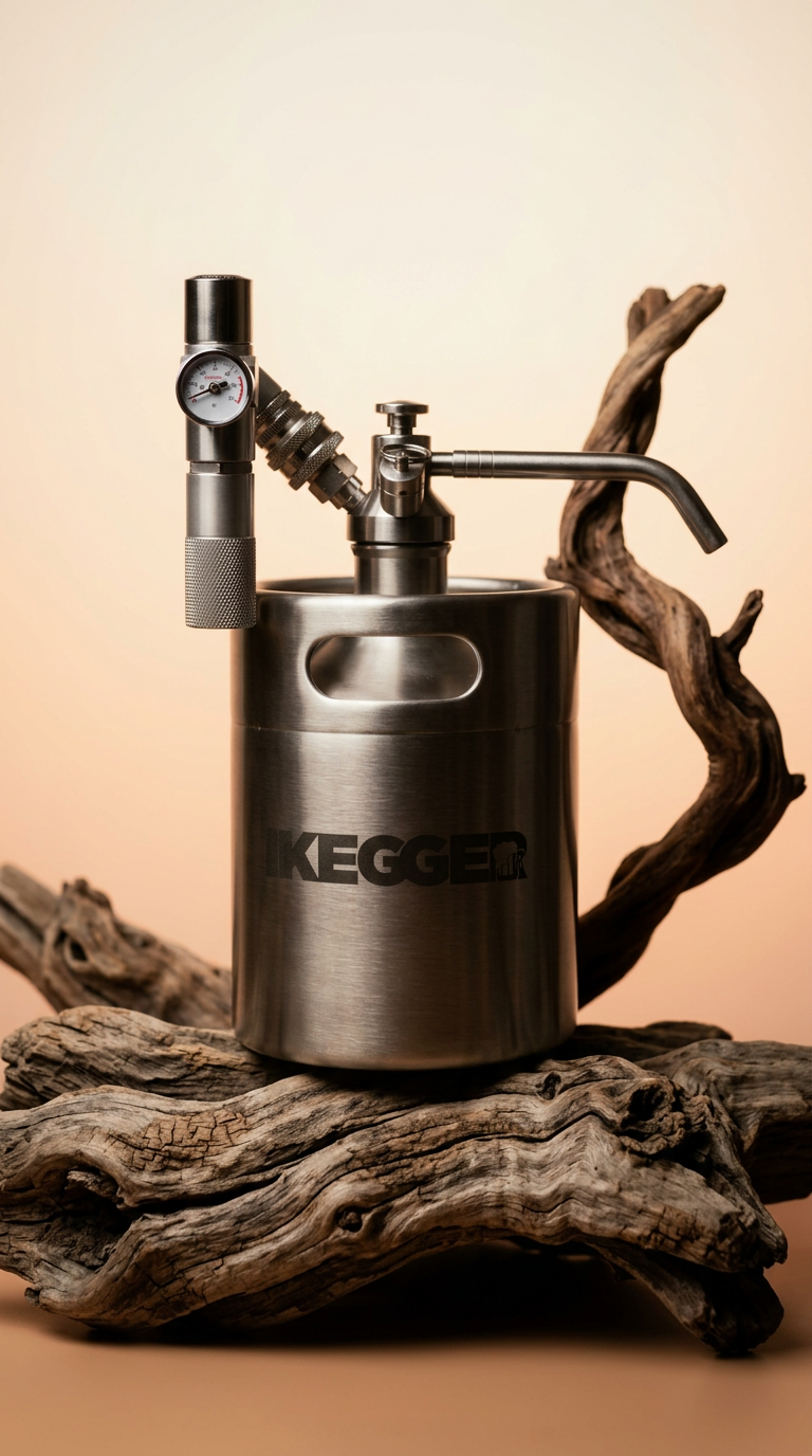 AI product shot of Base Mini Keg System - No Gas or Accessories