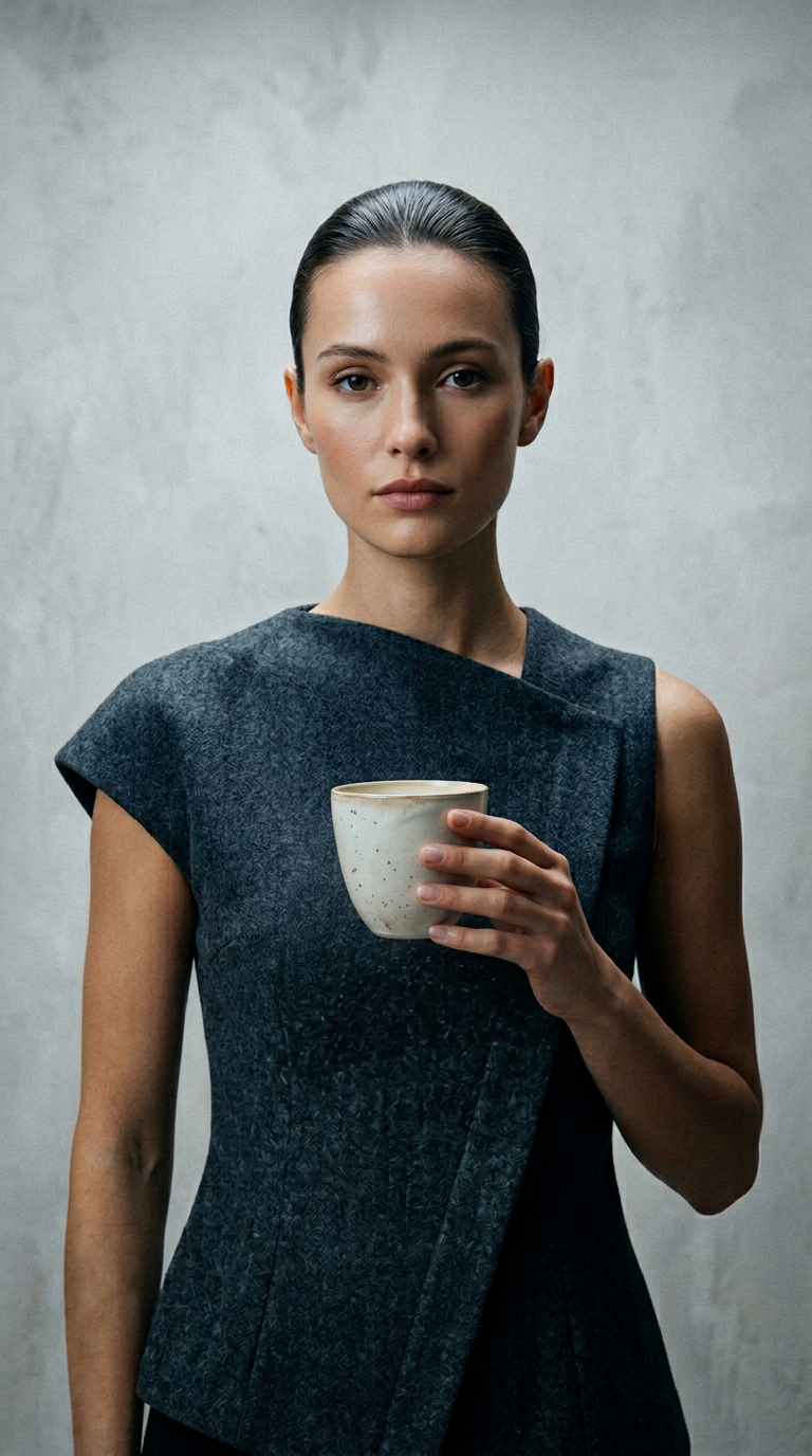 AI product shot of Harvest Moon Tasse