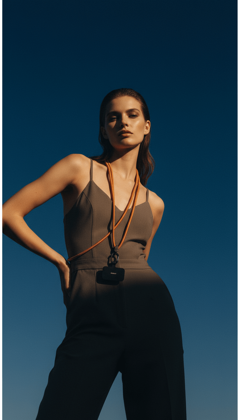 AI product shot of Crossbody Phone Strap