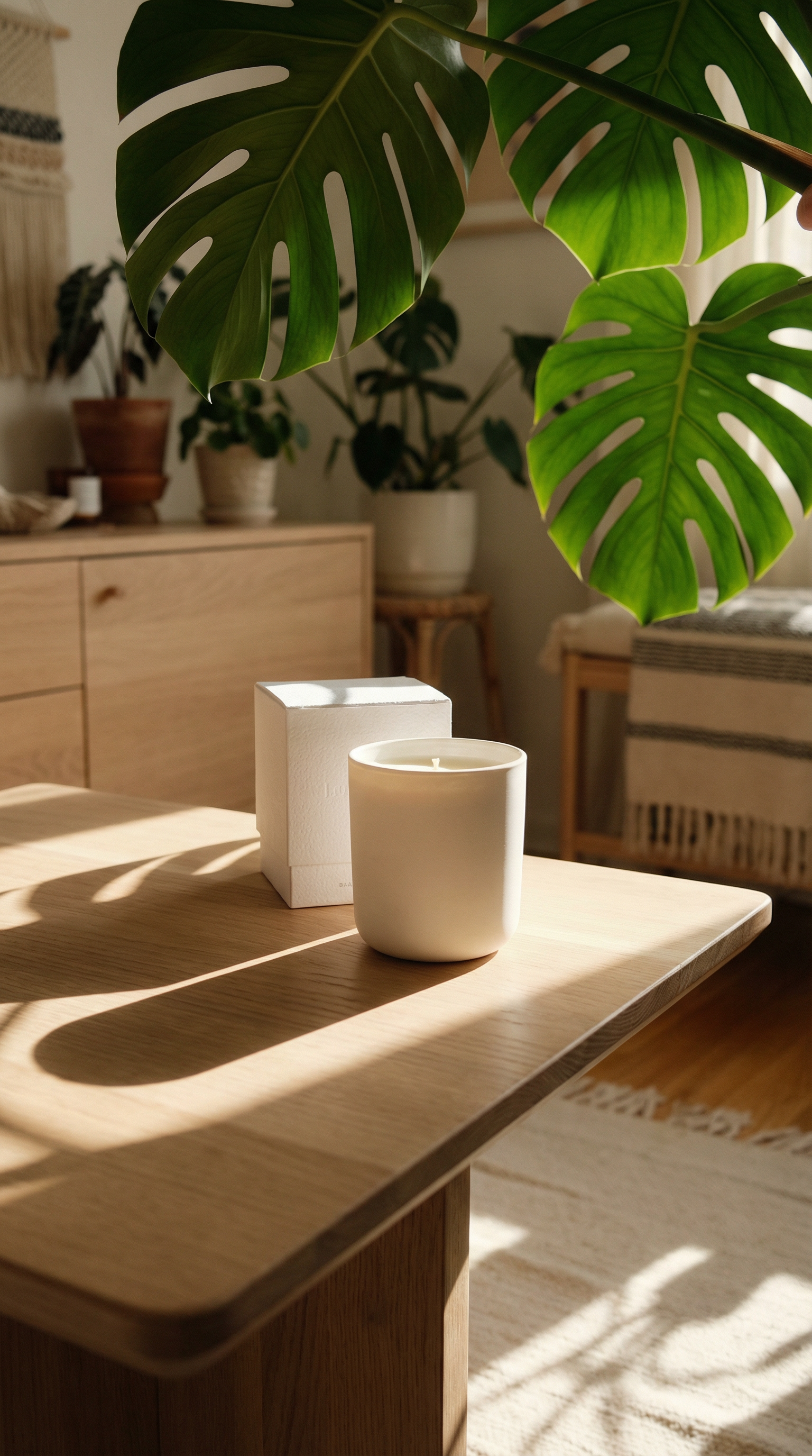 AI product shot of Scented Candles