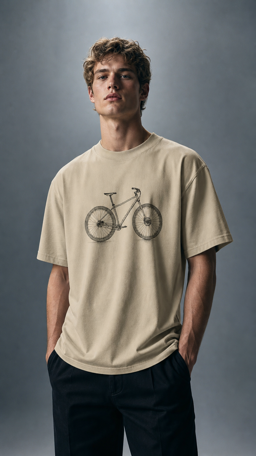 AI product shot of Singular Swift Art Tee