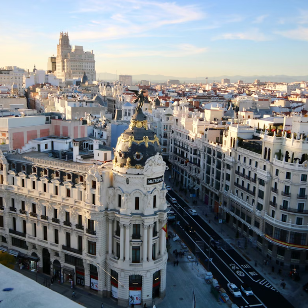 Flights from Split to Madrid
