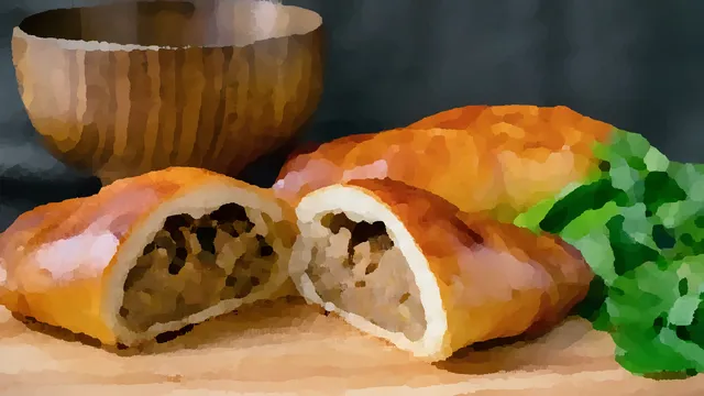 ロシアの家庭料理「ピロシキ」のレシピ