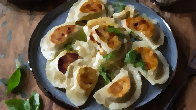 ポーランド風ピエロギ（じゃがいもとチーズ）