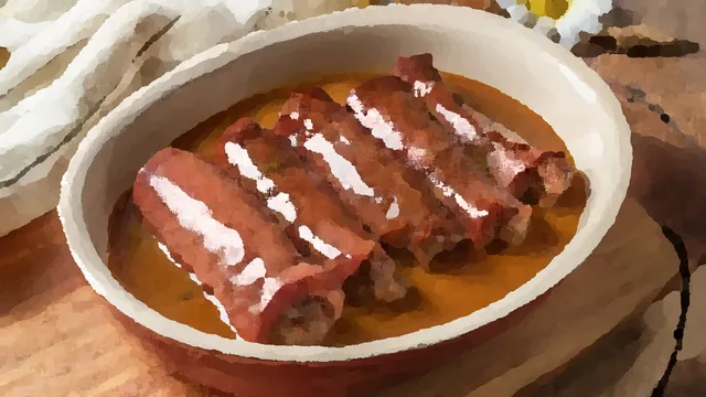 ポーランド風牛肉巻き ズラザィ・ヴィエプジョヴェ（Zrazy wieprzowe）