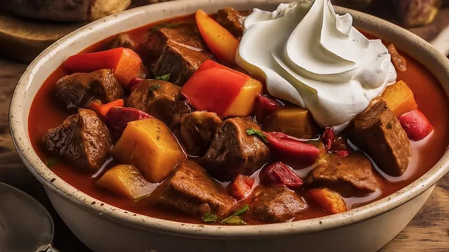 ハンガリー風グヤーシュ (2人分)