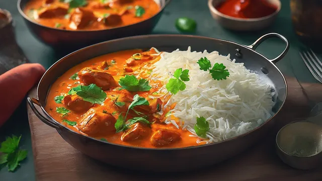 🇮🇳インド風バターチキンカレー (2人分) 🇮🇳