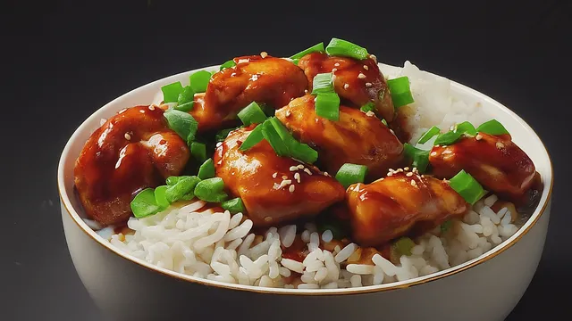 鶏肉の照り焼き丼