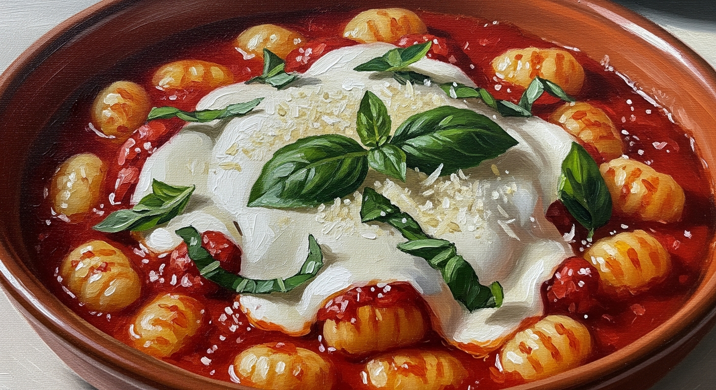 イタリア🇮🇹風ニョッキ・アッラ・ソレンティーナ