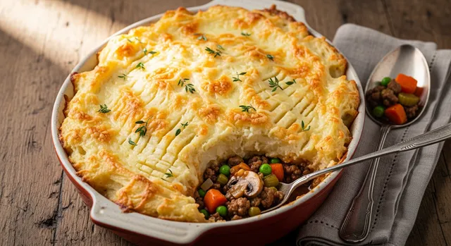 イギリス🇬🇧の定番家庭料理！「シェパーズパイ」🥧