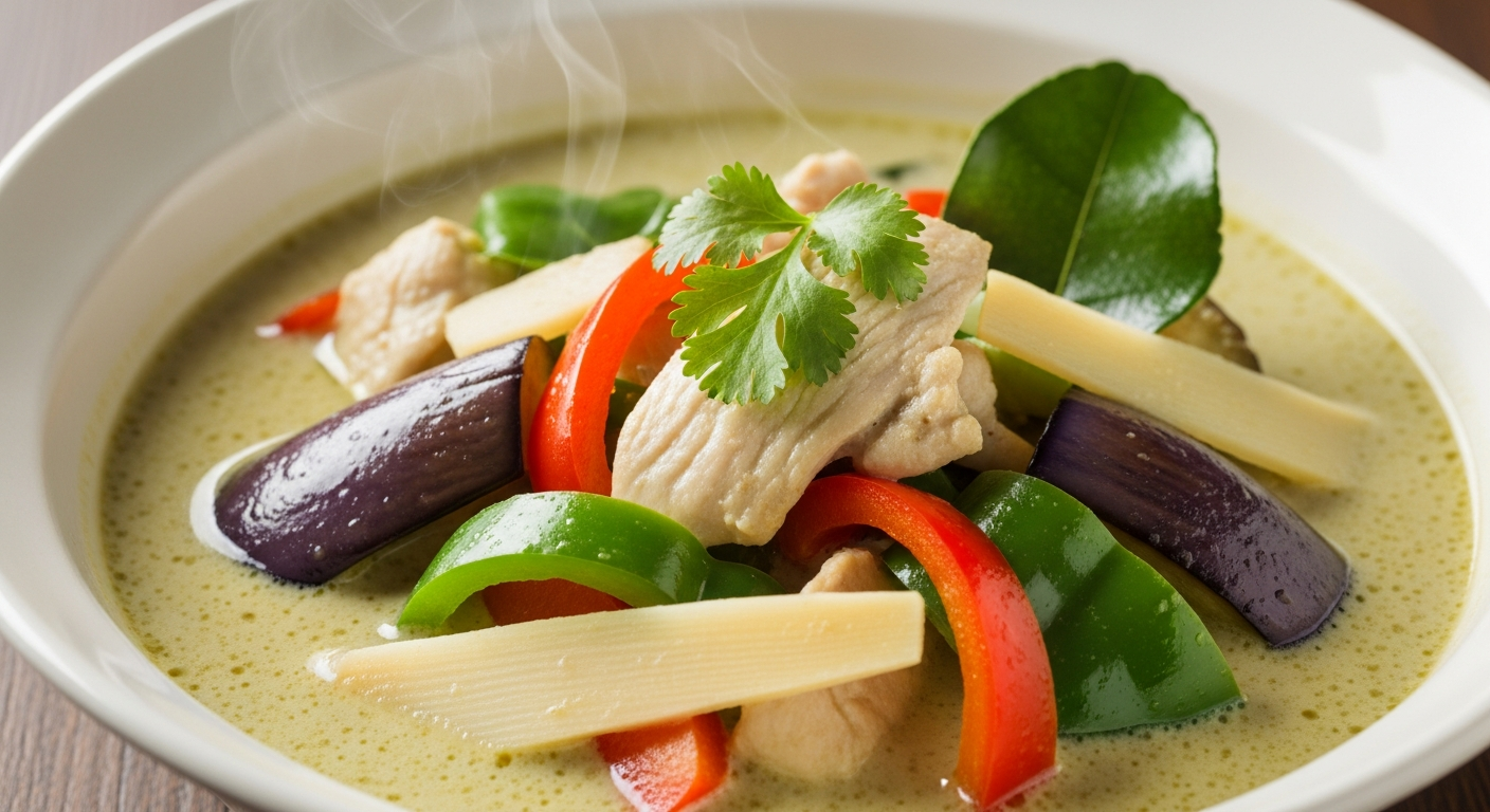 タイ風グリーンカレー