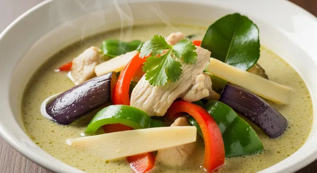 タイ風グリーンカレー