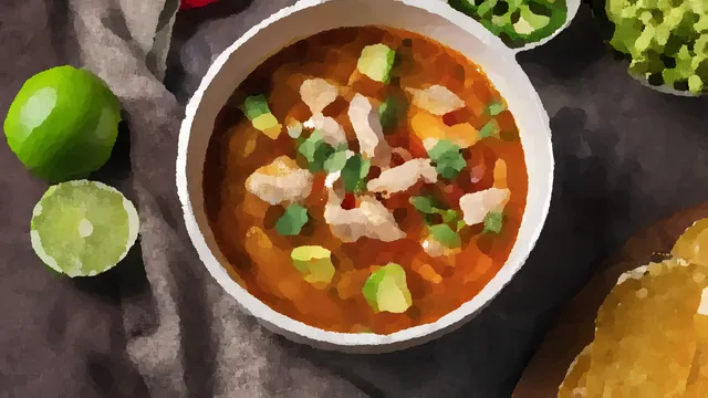 メキシコ風チキンスープ