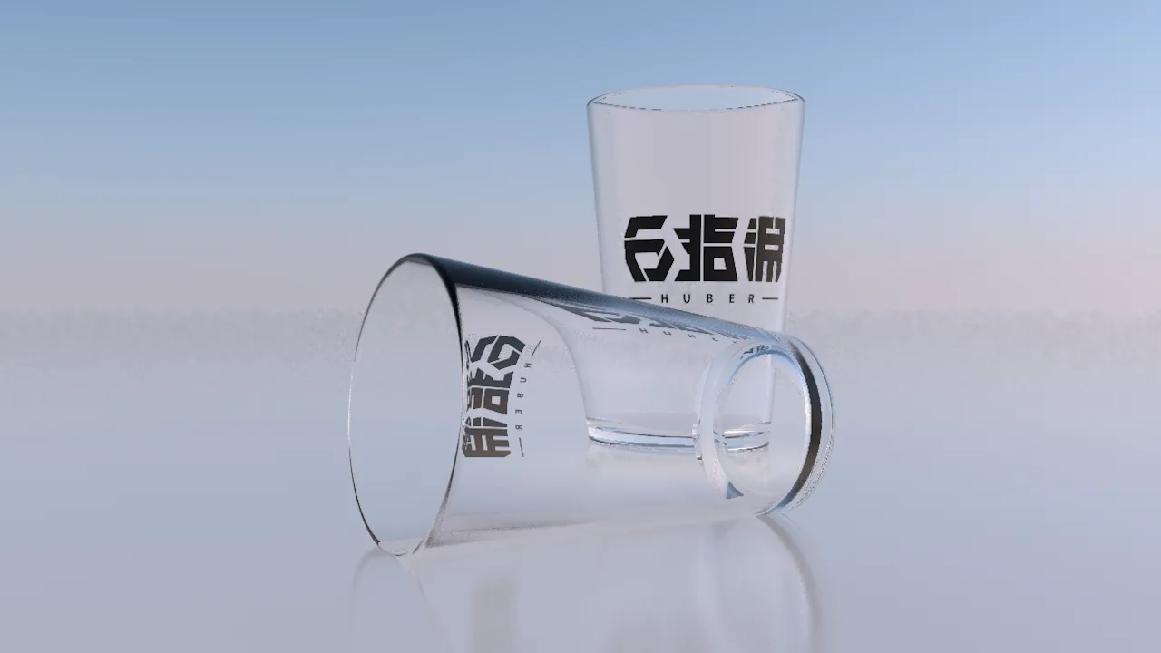 《C4D教學》玻璃杯質感製作!做出真實的物理折射!