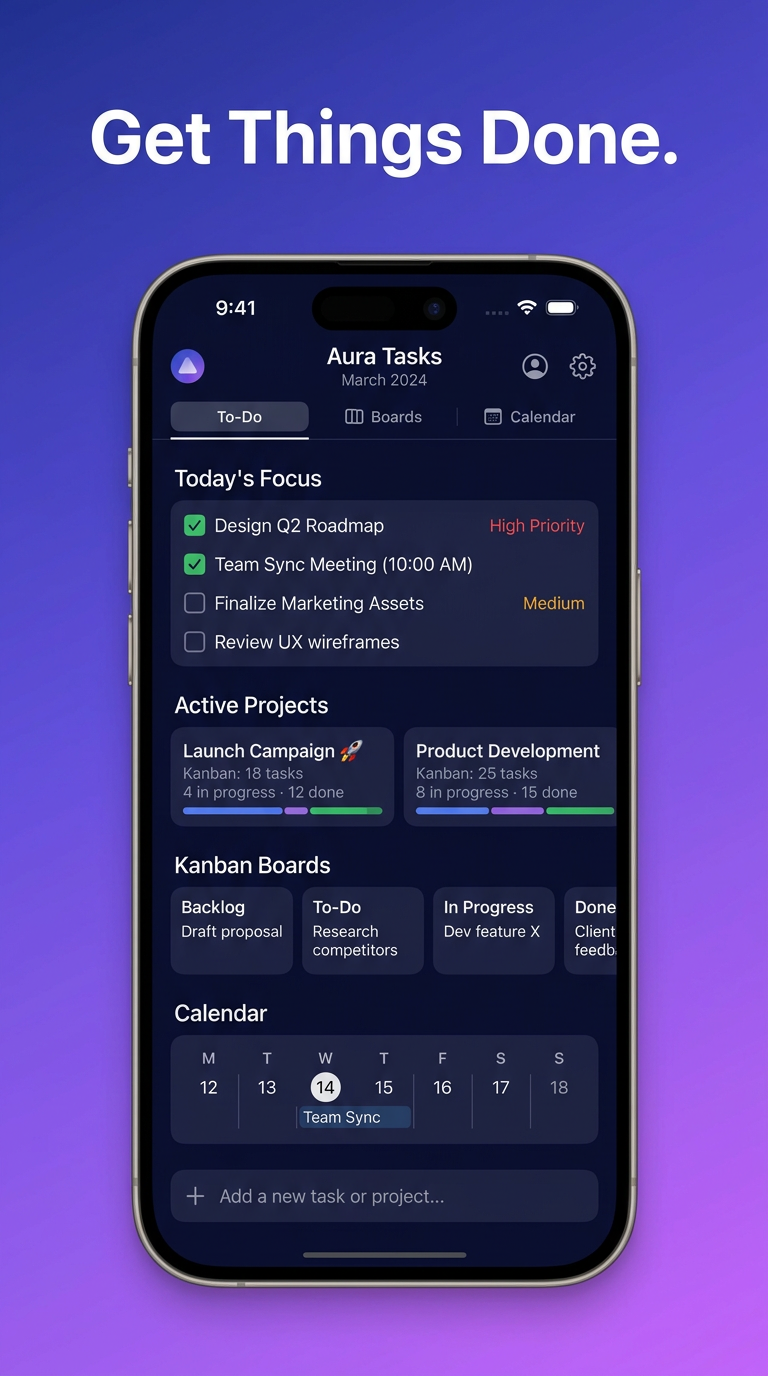 Productivity - App Store screenshot created with AppSnap AI