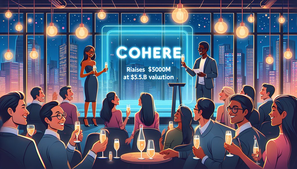 AI model developer startup Cohere raises $500M at $5.5B valuation