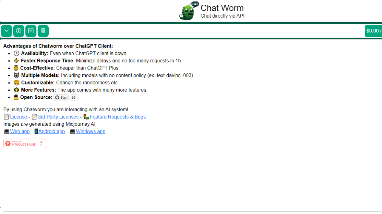 Chat Worm screenshot