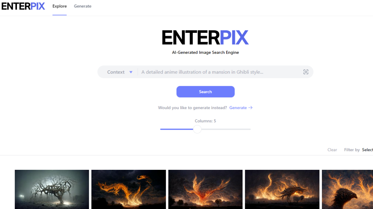 Enterpix screenshot
