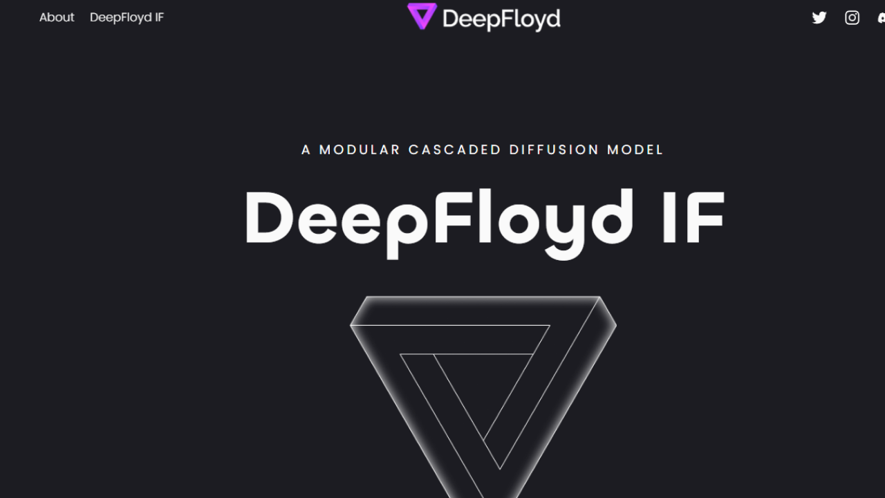 DeepFloyd screenshot