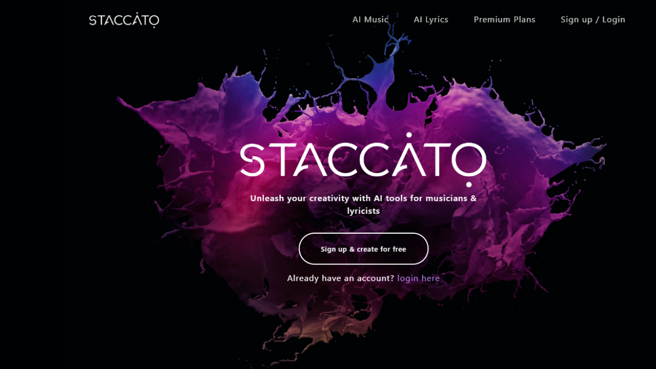 Staccato screenshot