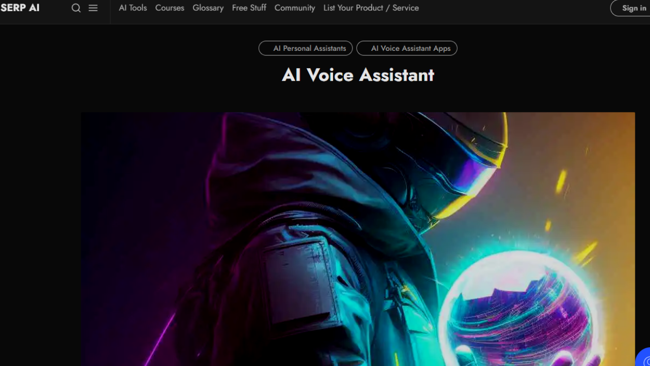 AI Voice Assistant screenshot