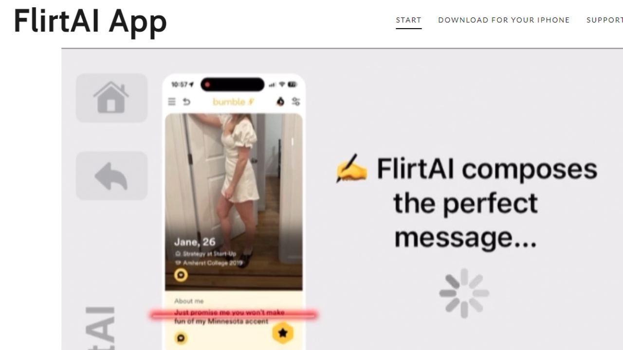 FlirtAI App screenshot