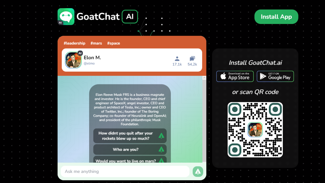 Goatchat screenshot