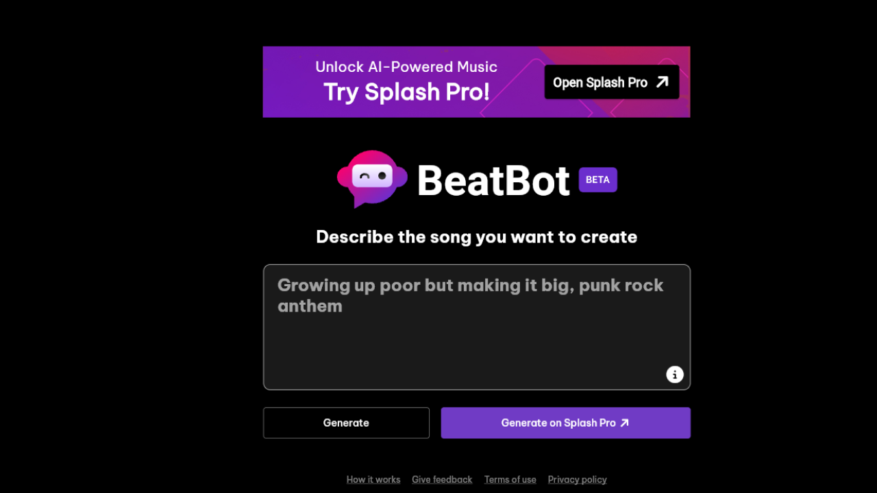BeatBot screenshot