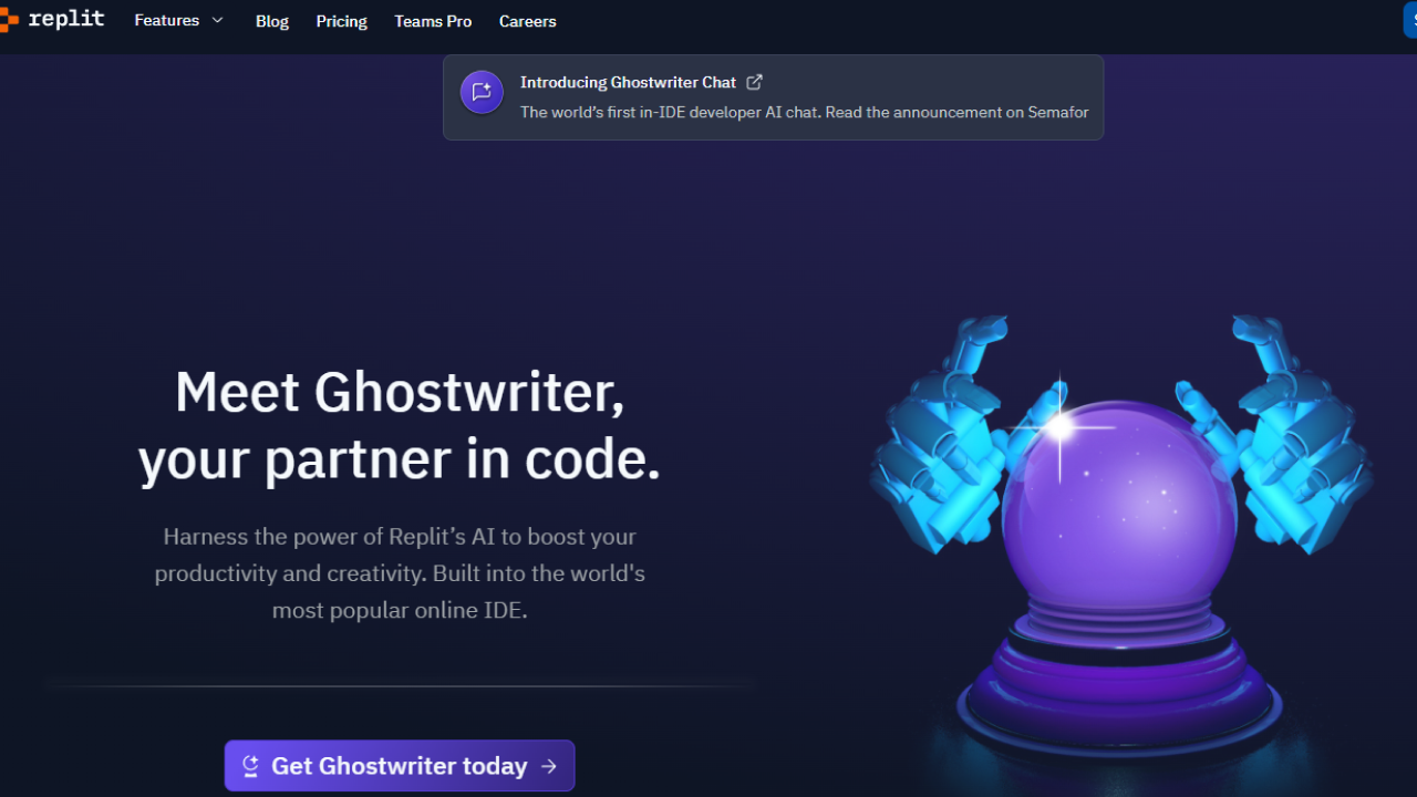Ghostwriter screenshot