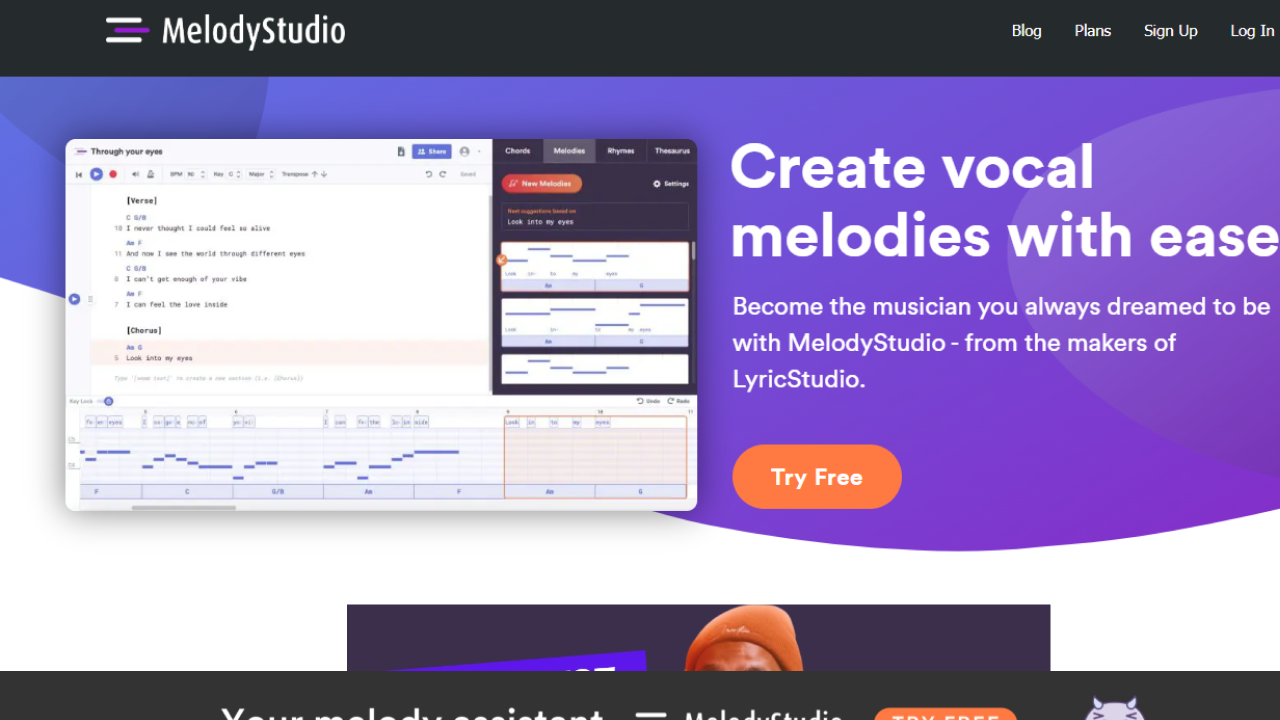 Melody Studio screenshot