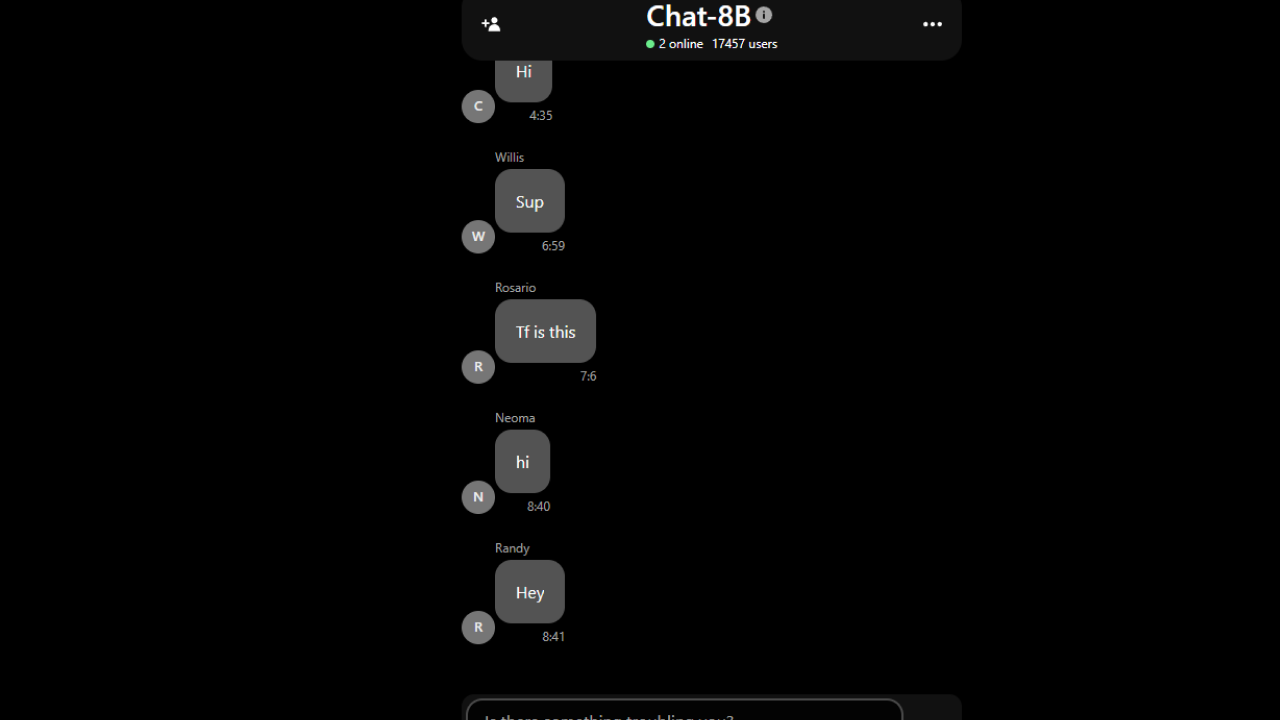 Chat8B screenshot