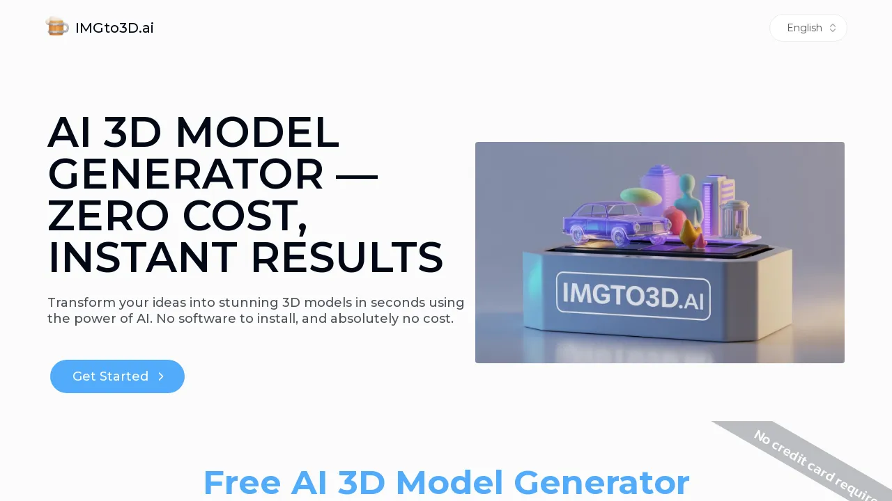 AI 3D Model Generator