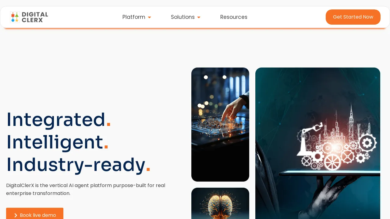 AI Agent Platform screenshot
