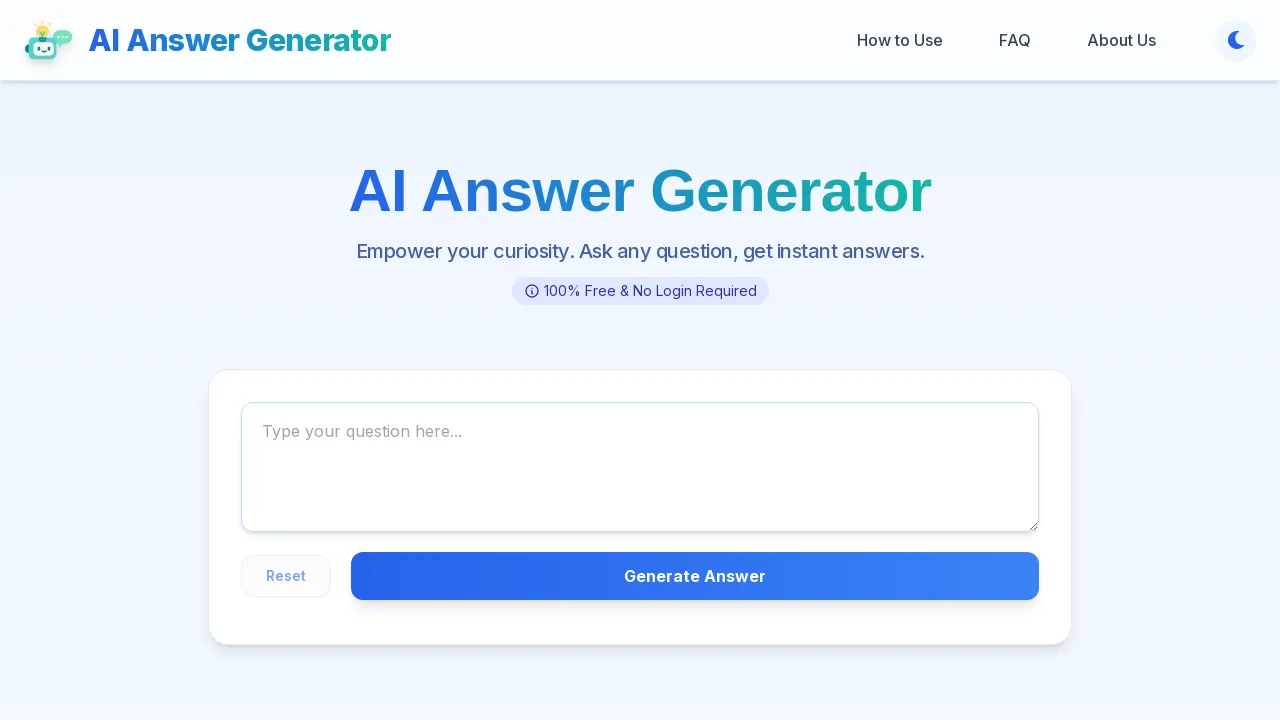 AI Answer Generator
