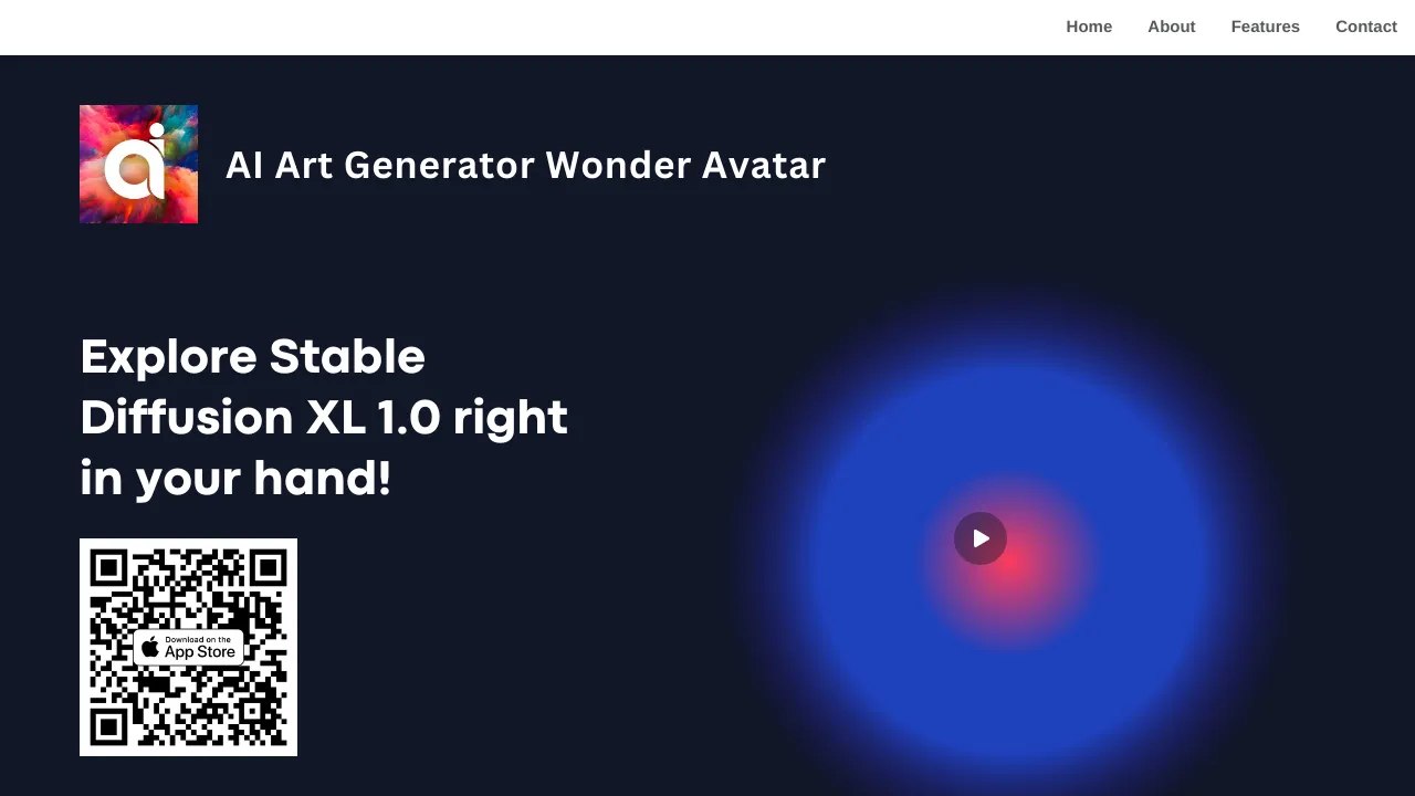 AI Art Generator Wonder Avatar SDXL 1.0 screenshot